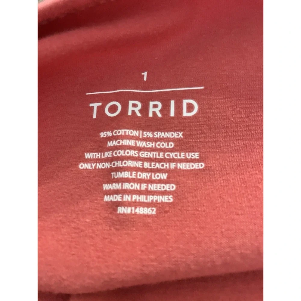 Torrid Size 1X Foxy Tunic Cami Camisole Top NWT Holly Berry Adj Straps - Picture 5 of 5